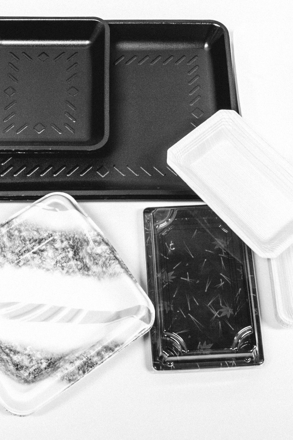 Sugarcane fibre meat trays